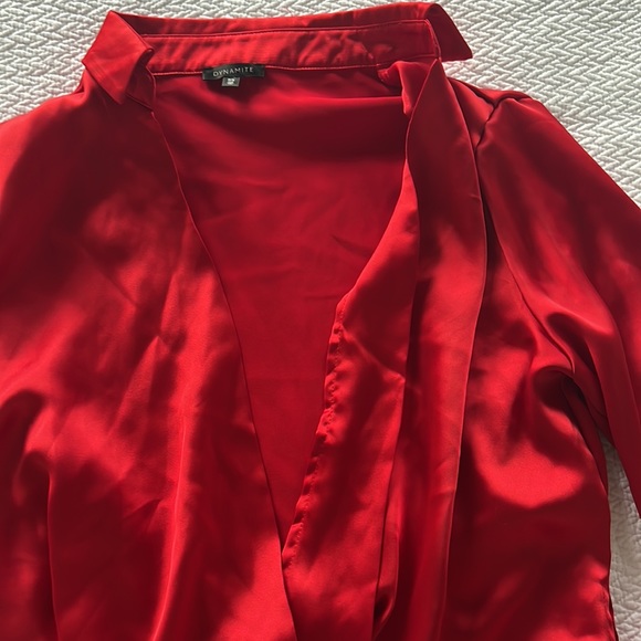 Dynamite Aro wrap top - Picture 2 of 6